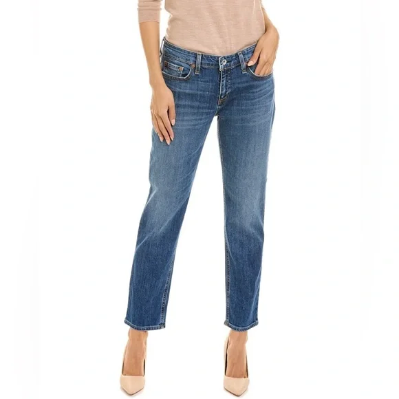 rag & bone Blue Boyfriend Jeans - Picture 15 of 15